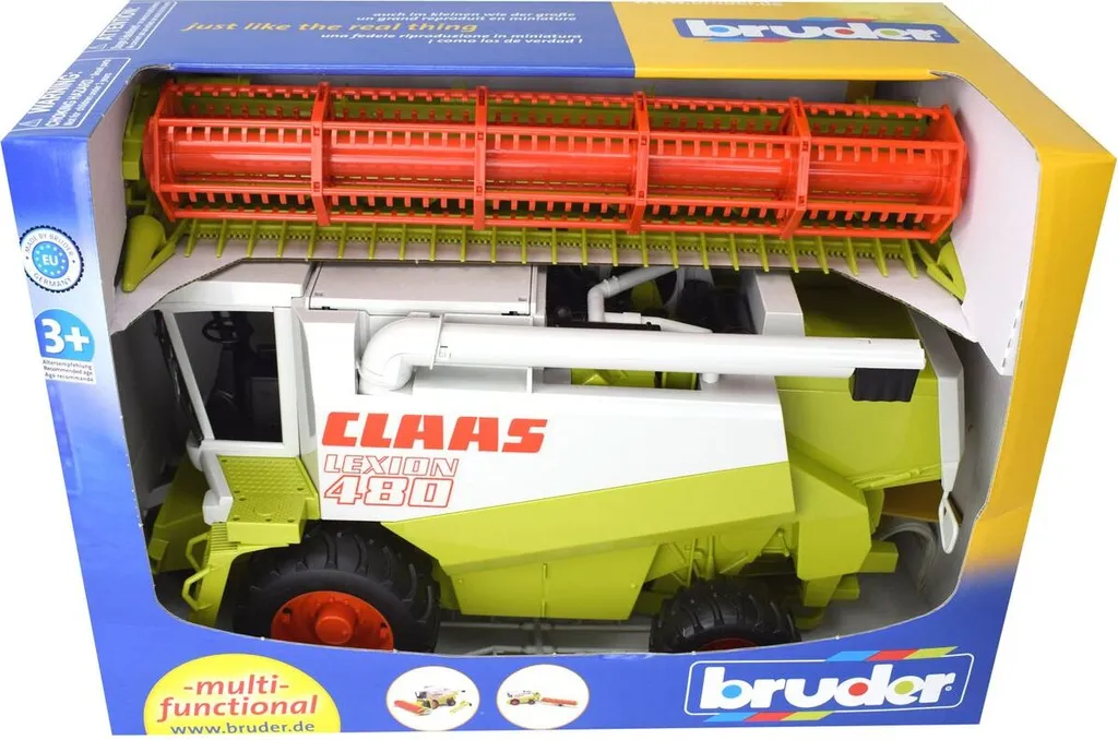 Bruder 02120 Moissonneuse-batteuse CLAAS LEXION 480 Jouet Agricole
