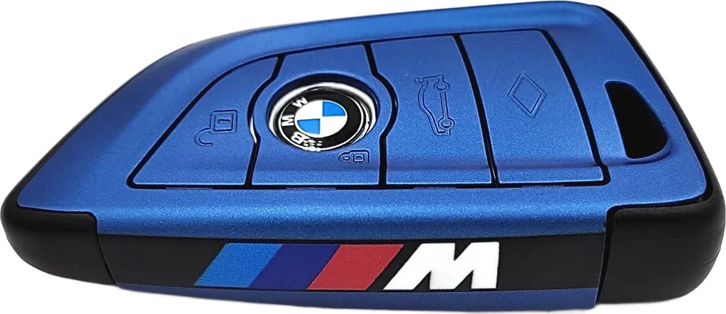 Guscio Protettivo Chiave BMW M-Power 4 Pulsanti Carbonio Alcantara