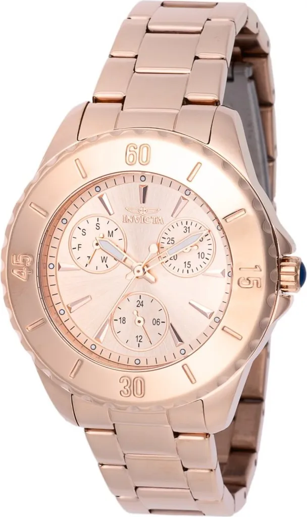Invicta Angel 48403: Orologio Donna Fashion Acciaio Oro Rosa