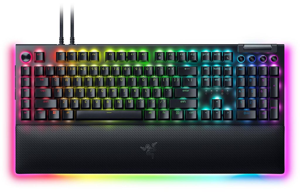 BlackWidow V4 Pro - Zielone przełączniki (kliknięcie) - Zdjęcie produktu 