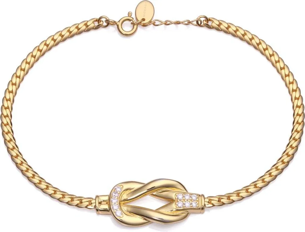 Bracelet Femme Argenté Viceroy 13149P100-30 avec Maillons Gravés