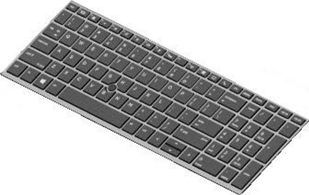 Clavier rétroéclairé AZERTY pour HP ZBook 15u G5 pièce L17971-041