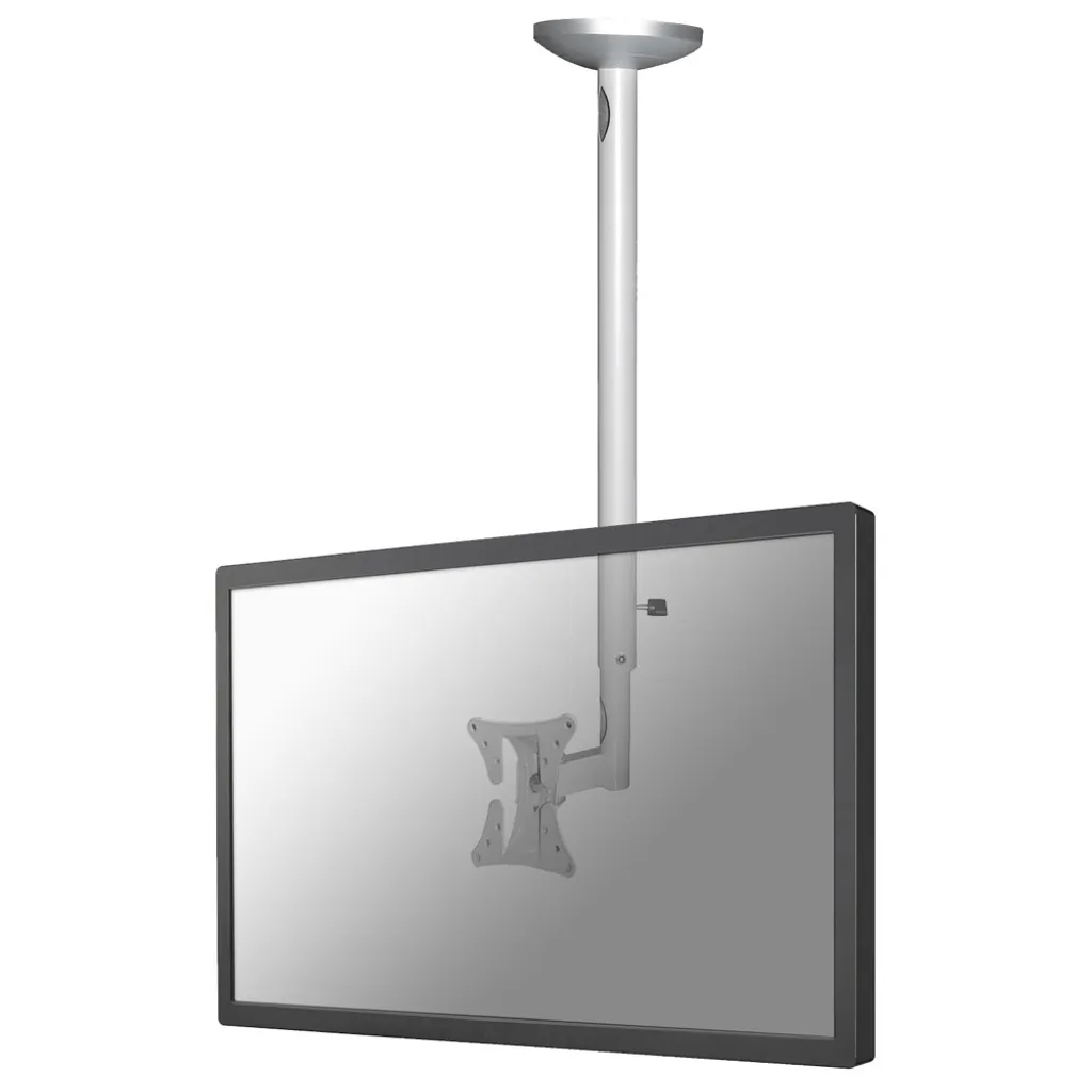 Support Plafond Écran Argent Neomounts : Gagnez de la Place au Bureau