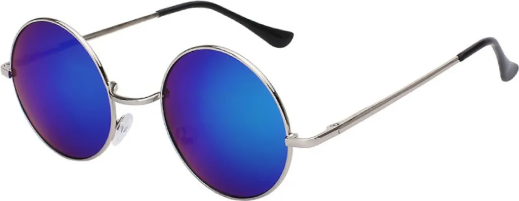 VeyRey Occhiali Lennon Braam Blu Polarizzati - Stile Retro Iconico