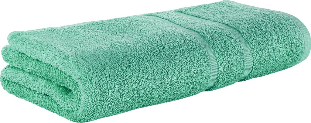 Premium Frottee Duschtuch 70x140 cm in smaragdgrün von Produktbild 