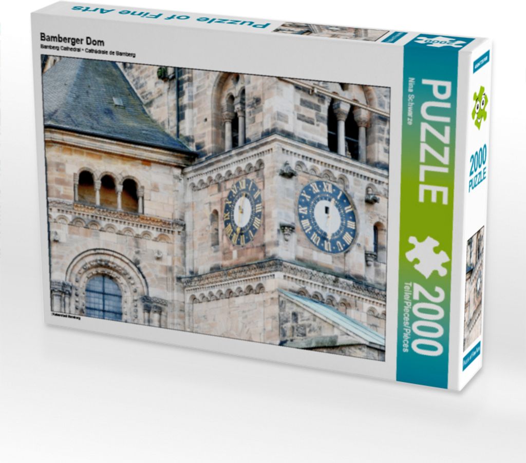 CALVENDO Puzzle Bamberger Dom 2000 Teile Puzzle quer | 2000 Teile Lege-Größe 90x67cm Foto-Puzzle für glückliche Stunden