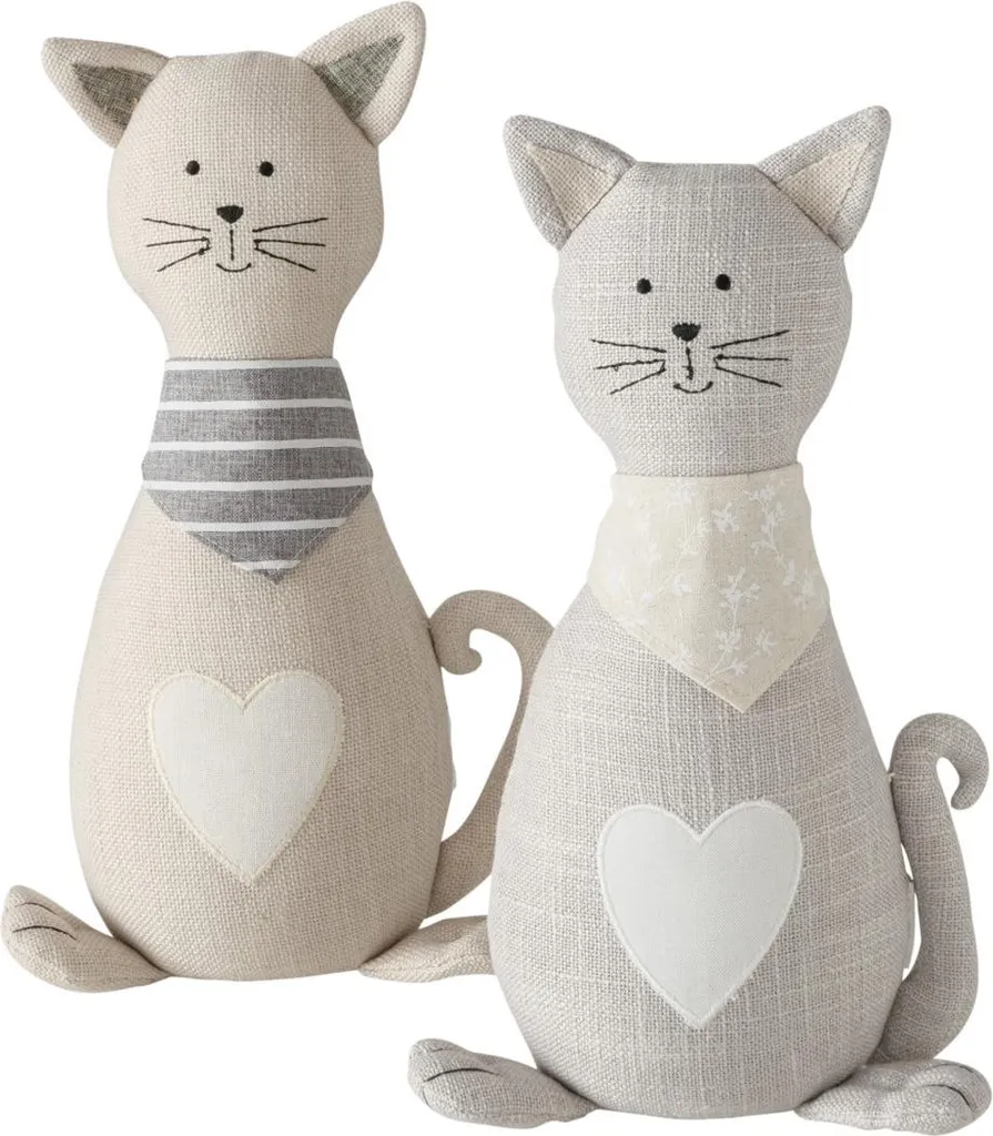 Gatto Fermaporta Minka Stoffa | Sicurezza Bambini e Animali 32cm - 5