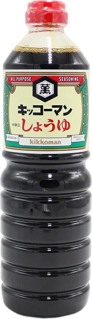 Kikkoman | Koikuchi Shoyu - 1 L - Glutenhaltig - Japanische Produktbild 
