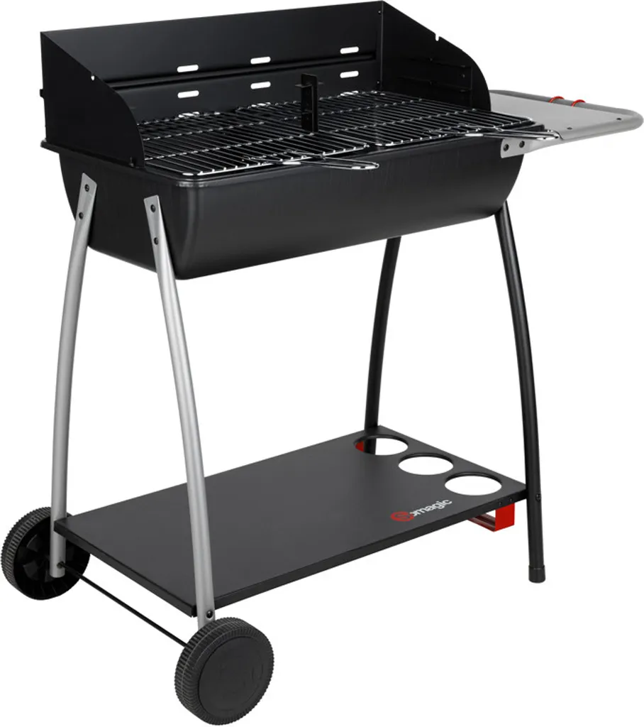 Barbecue au charbon GIGA : Cuisson homogène et allumage facile garanti