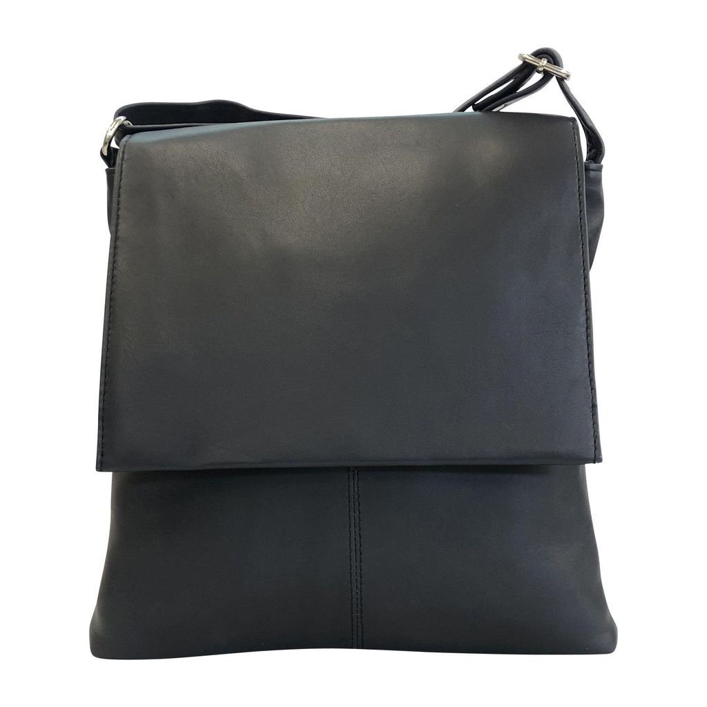 C1910 Cinino Umhängetasche Crossbodybag Ledertasche Dunkelblau