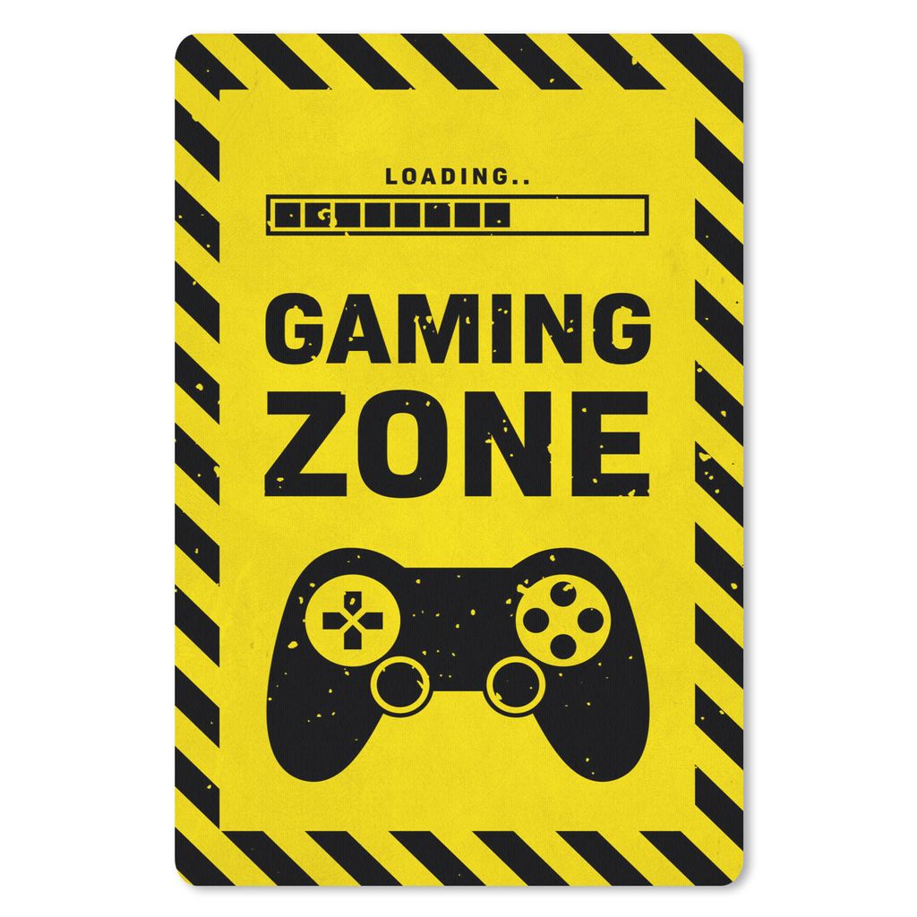 MuchoWow Gaming Mauspad Mousepad Spiele - Zitate - Controller - Spielzone - Spiel 18x27 cm - Mousepads - Maus Mat - Pad - Mausunterlage - Coole S...