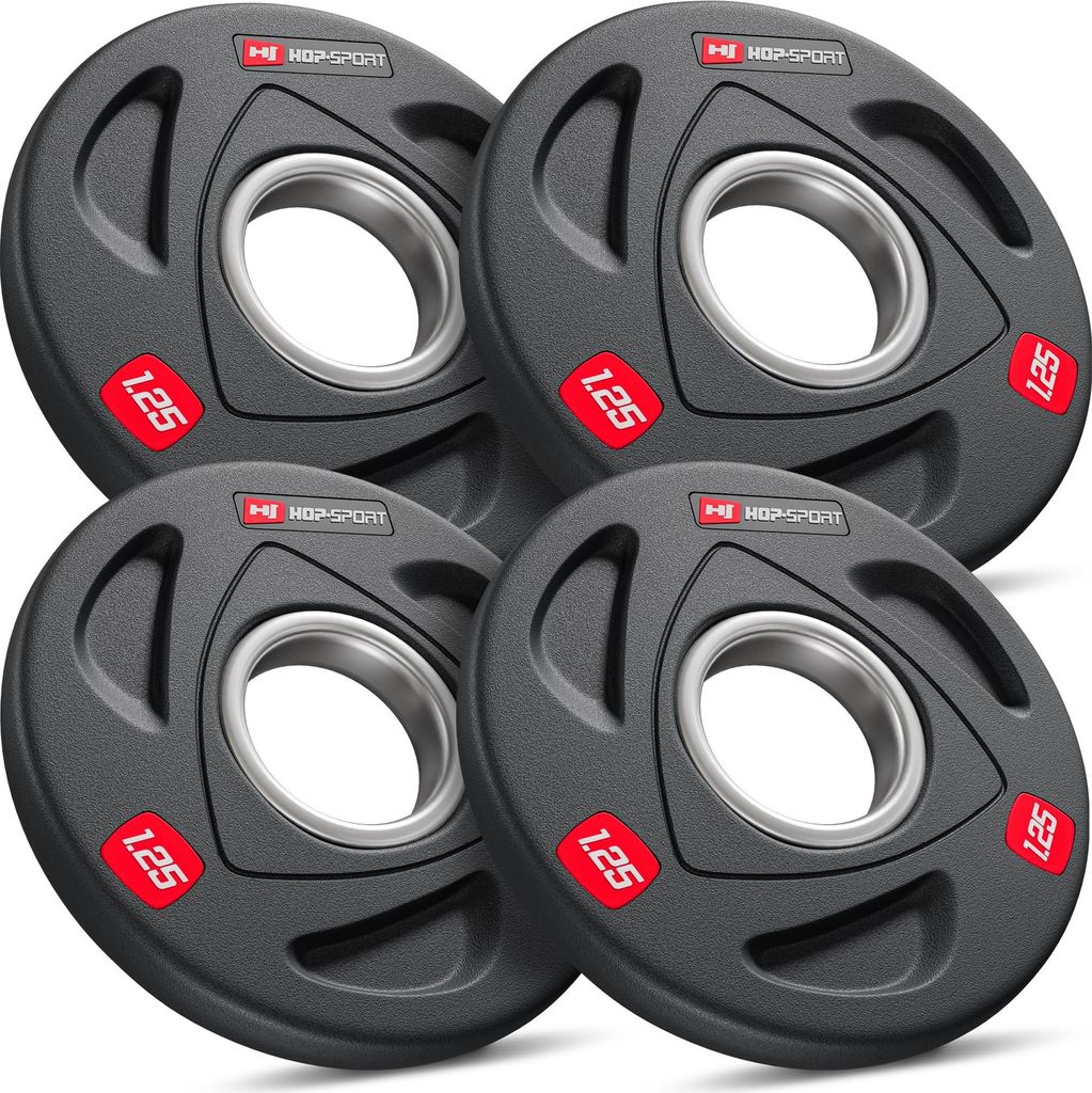 Hop-sport Sada olympijských závaží 4x1,25kg | Olympijský Obrázok produktu 