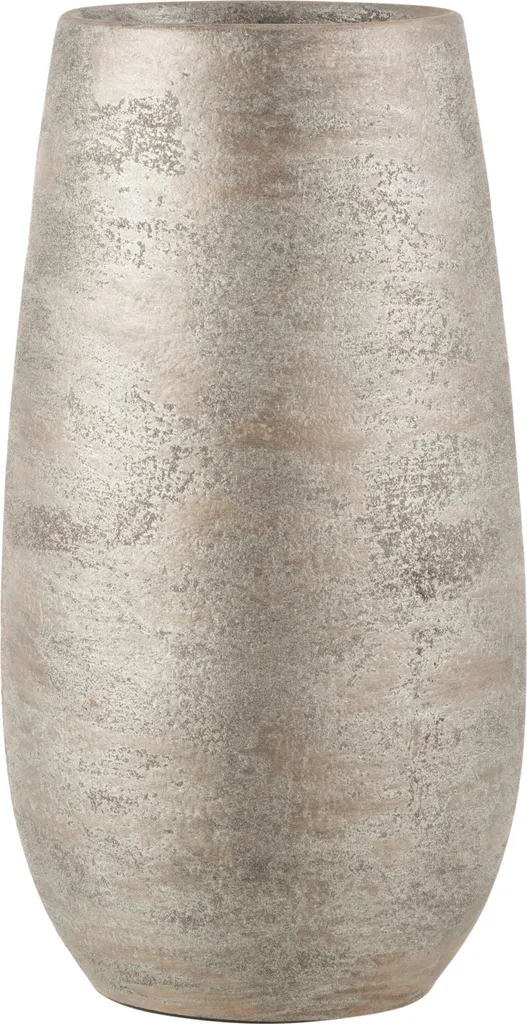 Vase Argenté J-Line Rau : Donnez de la Vie et du Style à un Coin Vide Large