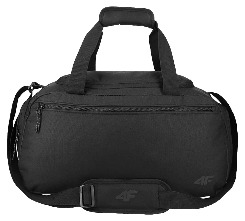 Sac de weekend 25L noir 4F U050 - Idéal pour voyage cabine et escapades