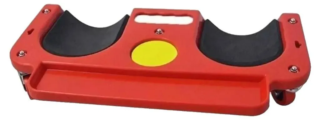 Genouillères ergonomiques contre les douleurs aux genoux : confort rouge