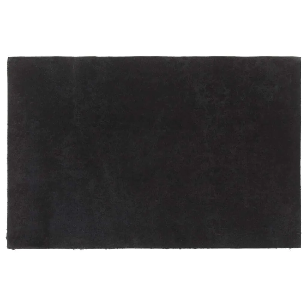 Paillasson Coco Noir Antidérapant 65x100 cm VidaXL Haute Densité et Design