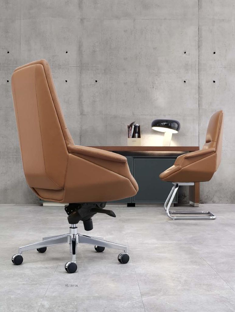Swivel Computer Chairs Seat Furniture Executive Armchair Leather Office Chair