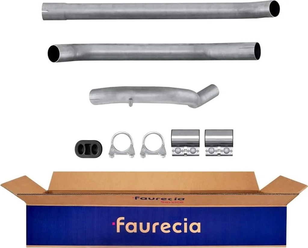 Tuyau d'échappement Easy2Fit HELLA anticorrosion pour FIAT et OPEL