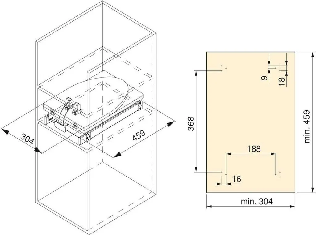 Solution de repassage Iron 2 pour gagner de l'espace dans le meuble