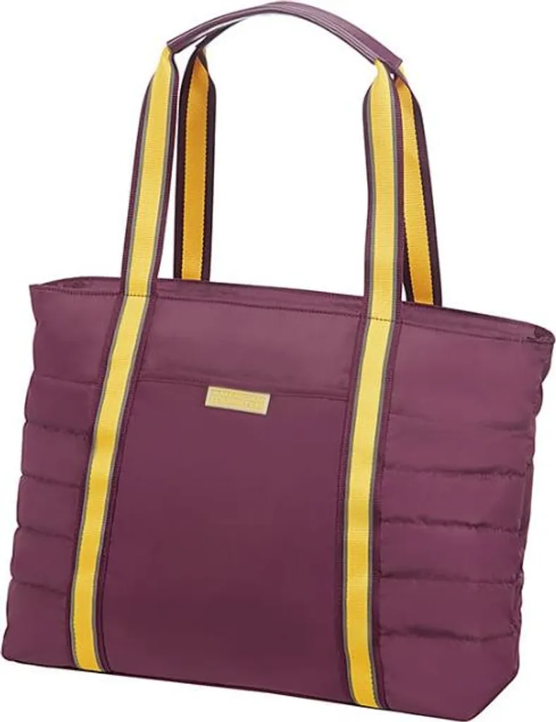 Borsa American Tourister Uptown Vibes Tote Viola e Giallo | Acquista Ora