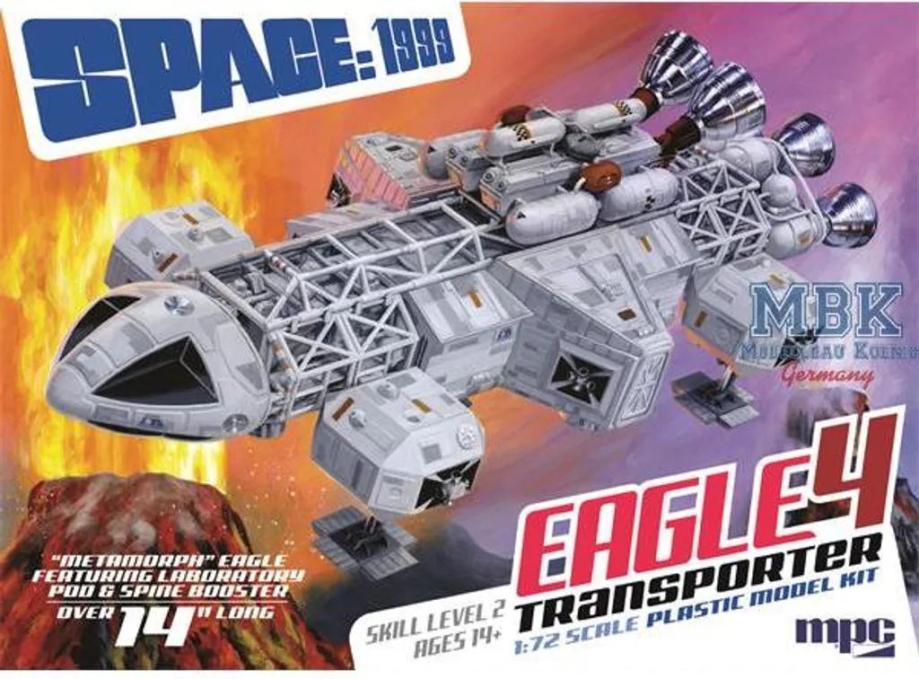 Eagle IV Espace 1999 MPC979 avec Capsule Laboratoire Amovible 1/48