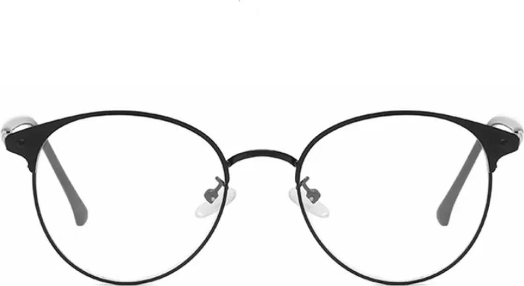 Lunettes anti-fatigue VeyRey Oval Gouro Noires avec Verres Haute Clarté