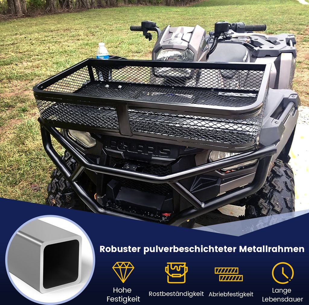 COSTWAY ATV predný nákladný kôš, predný batožinový kôš, kôš Obrázok produktu 4