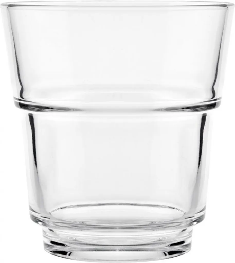 Set 12 Bicchieri Acqua Rocky Stack 28 cl | Stile Industrial Urban Home