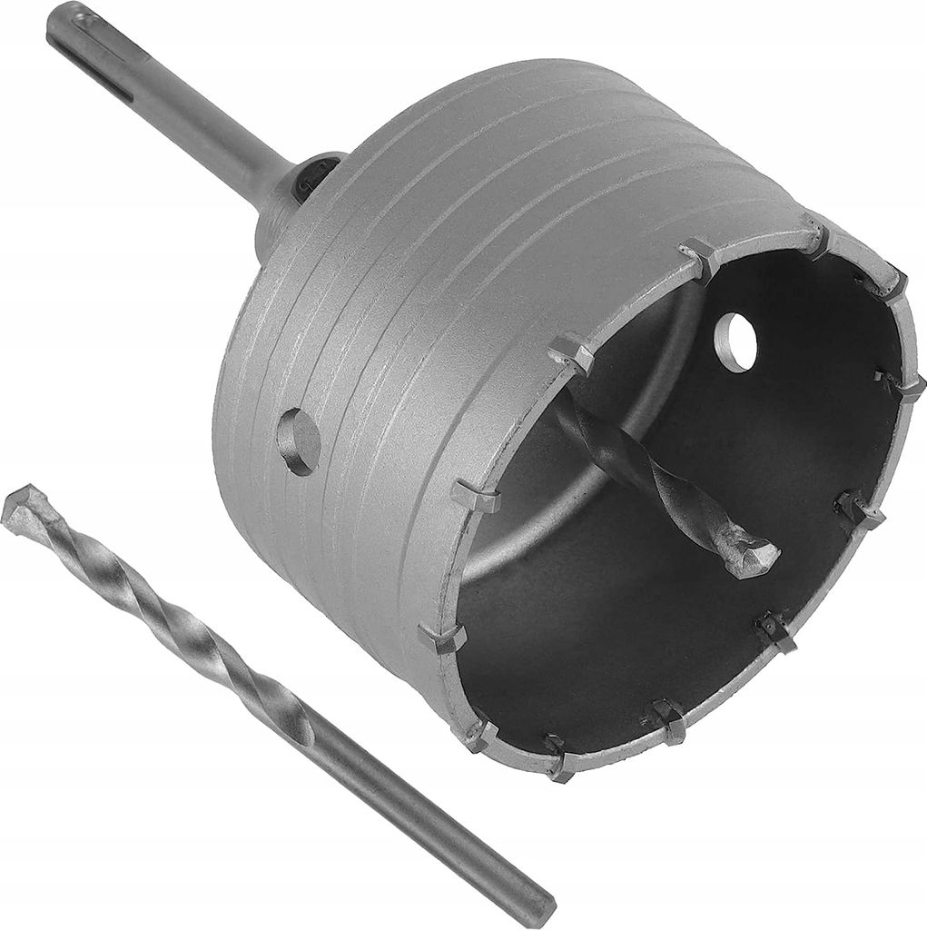 ELMAX | Bohrkrone, M22, 65mm, steckdosenbohrer beton, mit SDS, für Mauerwerk, Beton, Adapter Bohrkrone Steckdose