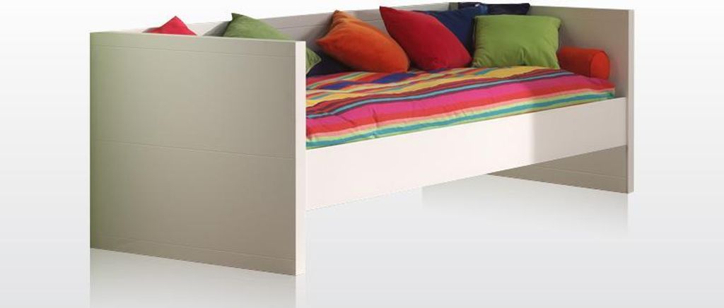 Vipack lit à deux niveaux Lara, blanc Image du produit 