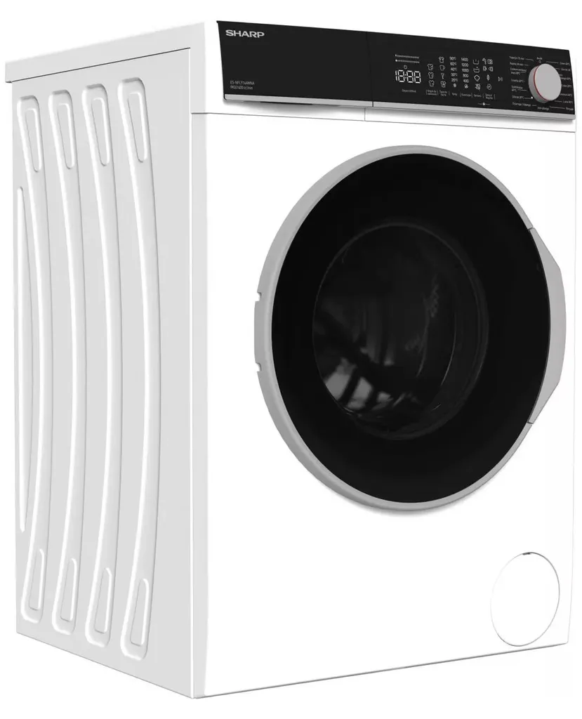 Machine à Laver Frontale Sharp 9kg 1400 tours - Soin du Linge Vapeur