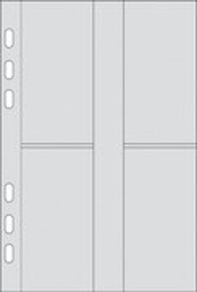 rido idé Kalender Einlage "Visitenkarten Sammeltasche" 6 Stück