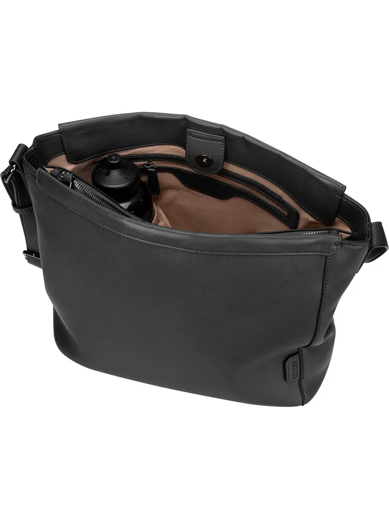 PICARD Yours Shopper Nero: Borsa a Tracolla Pratica con Multi-Scomparto - 16