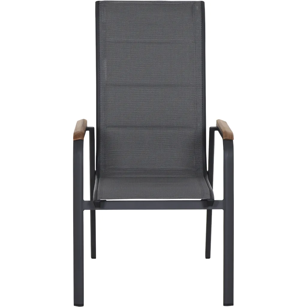 Fauteuil de jardin Tesoro avec dossier ergonomique et structure robuste - 2