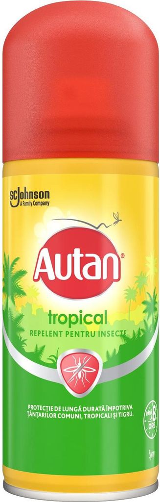 Autan Tropical Dry Spray proti hmyzu - 100 ml Obrázek produktu 