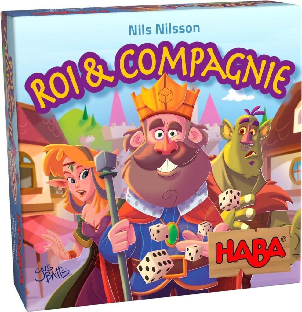 Haba Würfelspiel Roi & Compagnie Kartenspiel Strategie Kinder