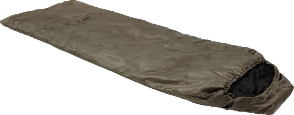 Sac de couchage Snugpak Jungle Bag olive avec moustiquaire pour gaucher