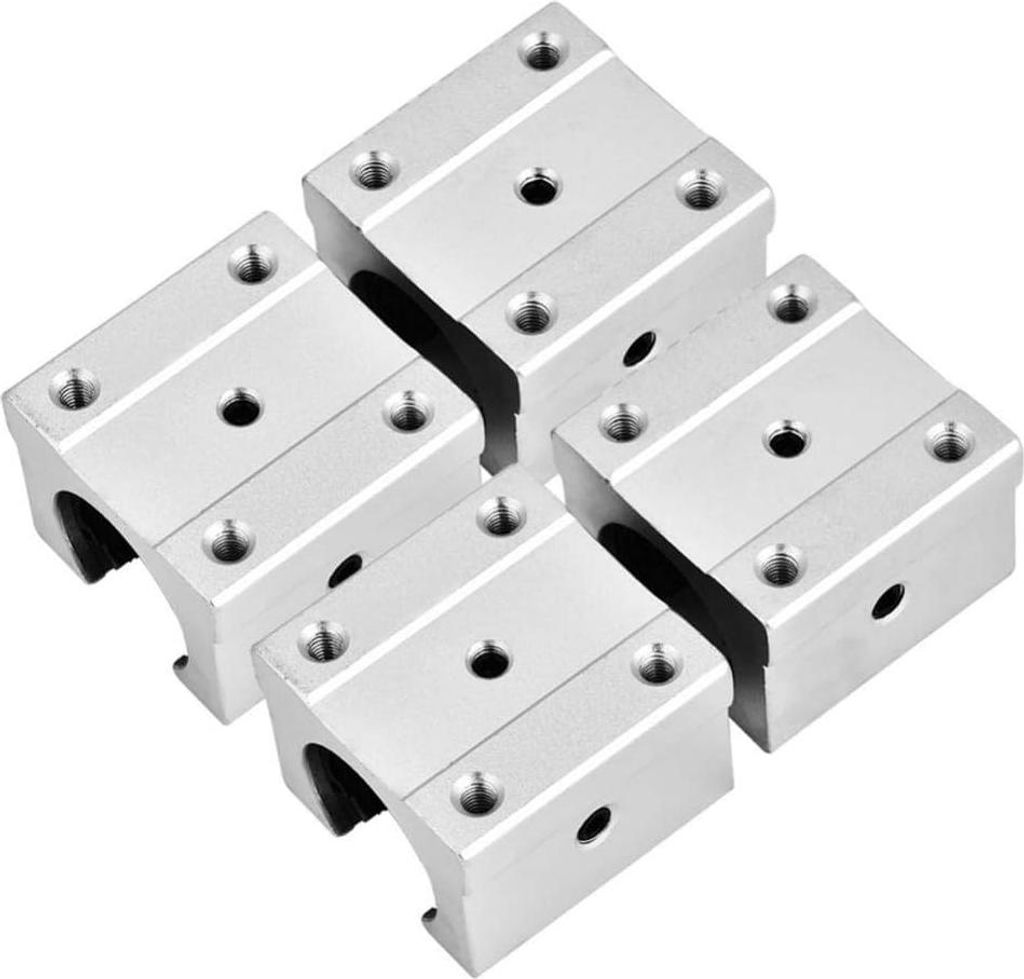 koulate 4 Stk Lineare Motion Ball Dragende CNC SBR16UU 16 mm Schiebeeinheit Buchse Roller Dragende Schiebe Block