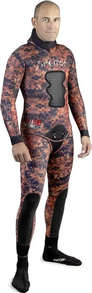 Combinaison Chasse Sous-Marine Spetton Fire 5mm Camouflage pour Hommes XL