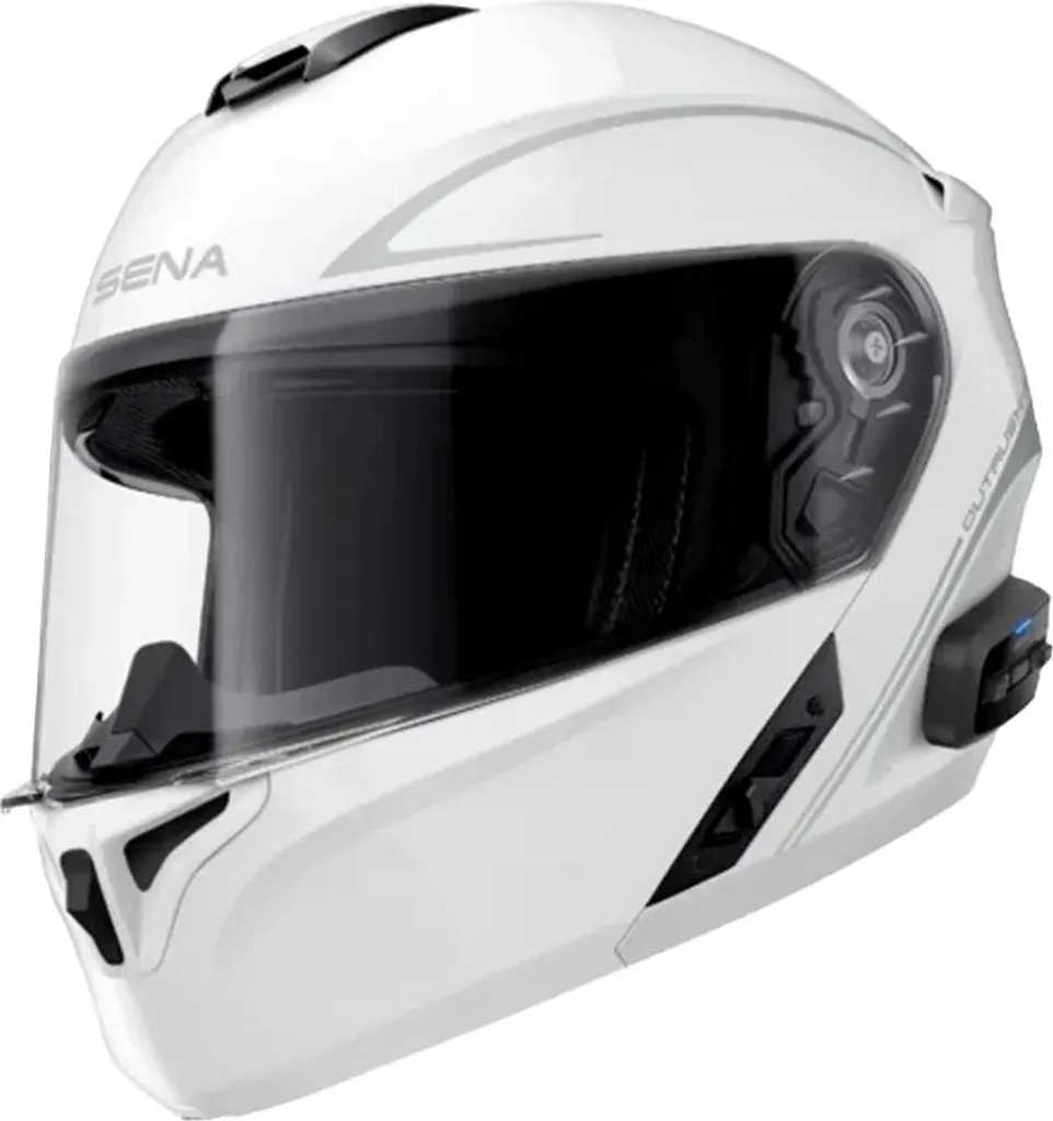 Casque de moto modulable Sena Outrush R Blanc L homologué ECE 22.06 sport