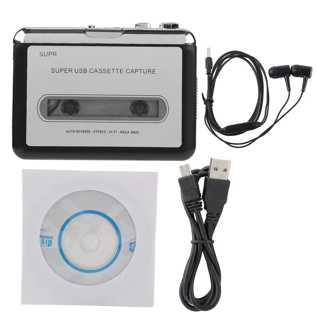 Convertisseur Cassette vers MP3 avec Enregistrement Numérique USB pour PC
