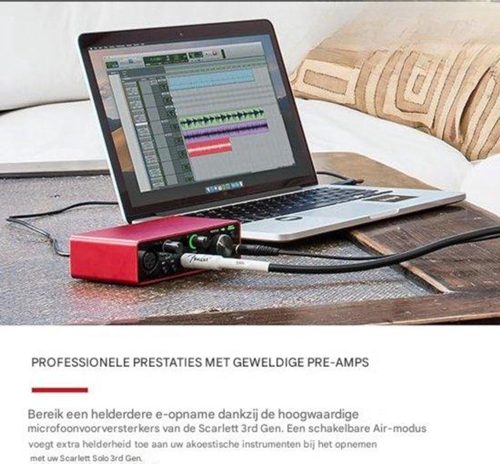 USB Audio Interface - Professionelle Studiokwalität für Aufnahmen und Podcasts