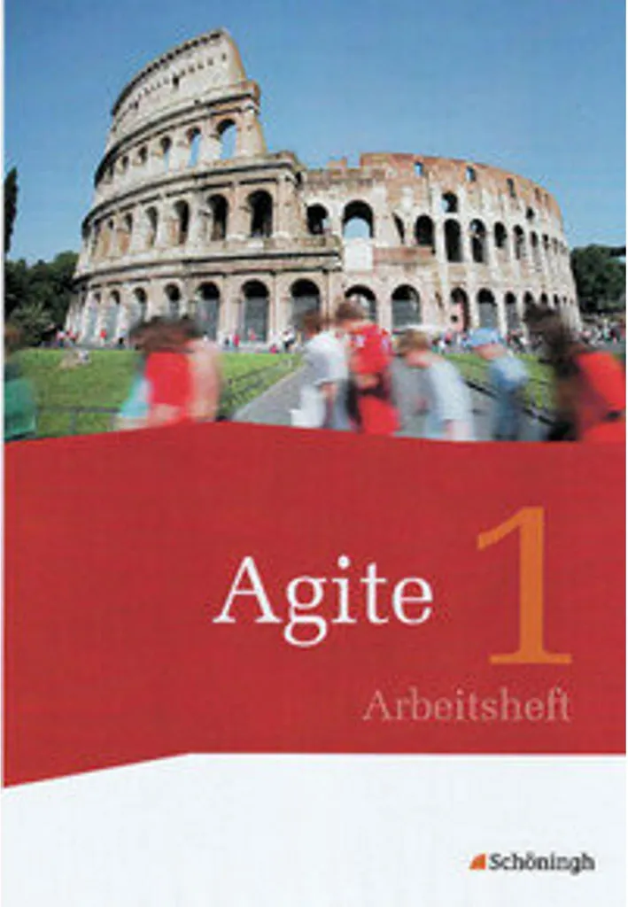 Agite 1 cahier d'exercices de latin pour élève de 5ème collège Belin