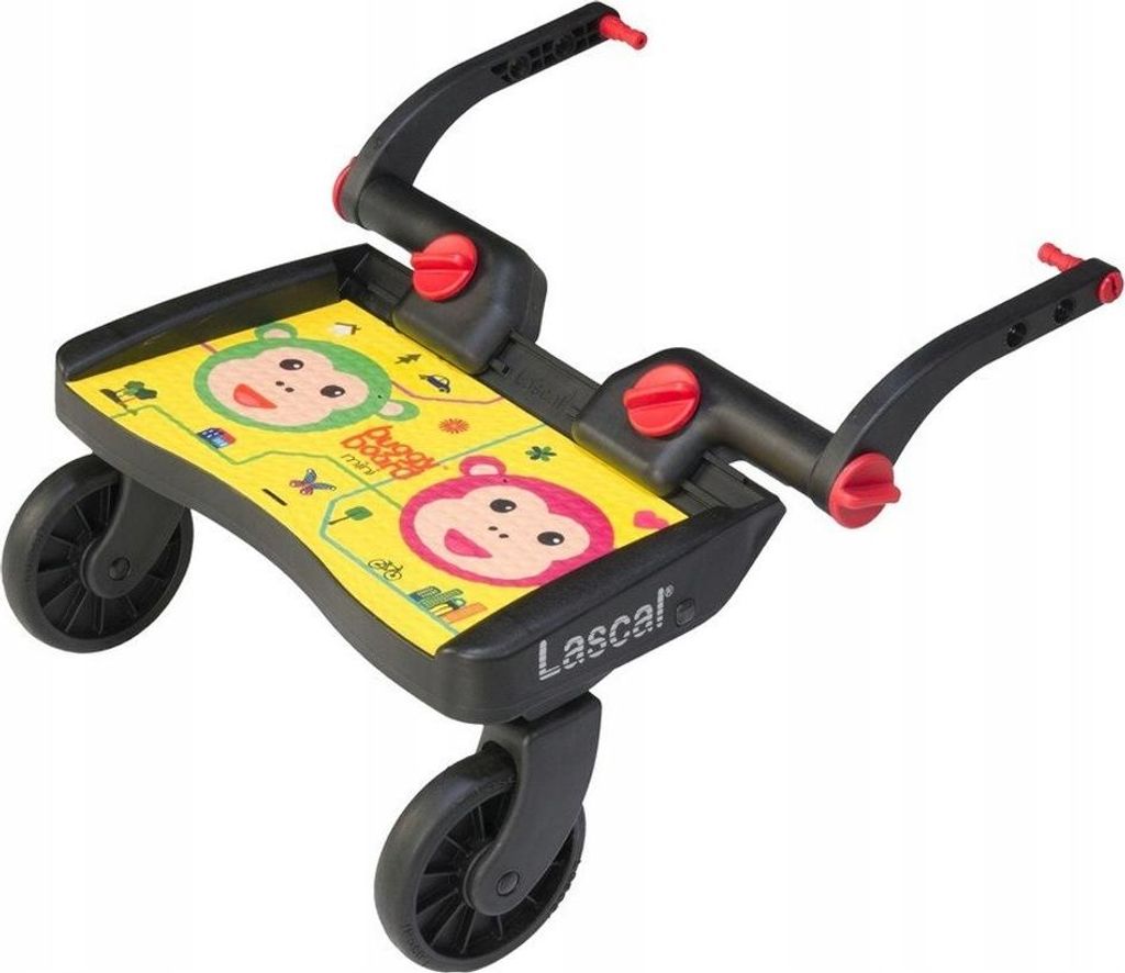 Universelles Buggyboard, Lascal BuggyBoard MINI gelbe Affen Produktbild 