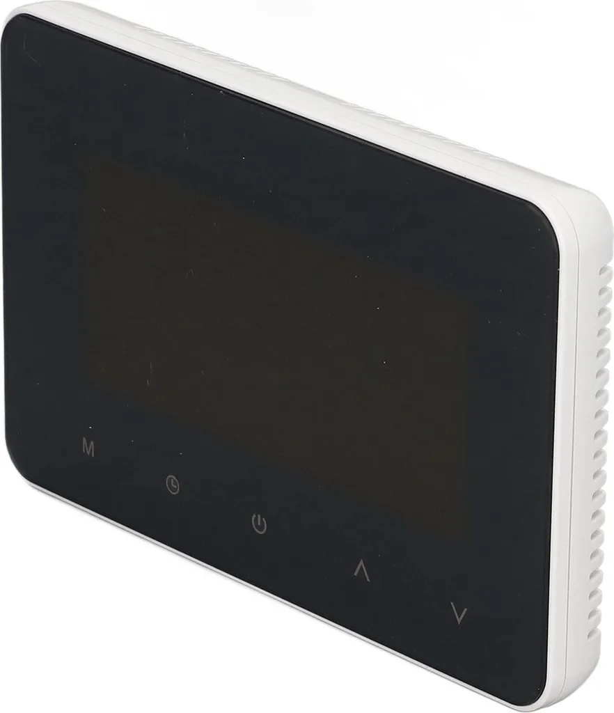 Thermostat intelligent NTC programmable écran tactile LCD 230V Blanc - 9