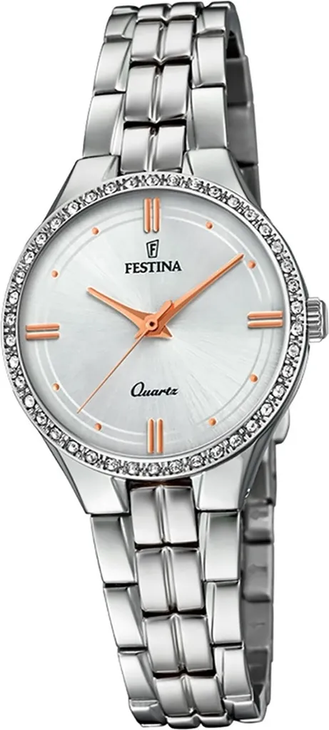 Festina Mademoiselle F20218/1: Orologio Donna in Acciaio Argento Chic