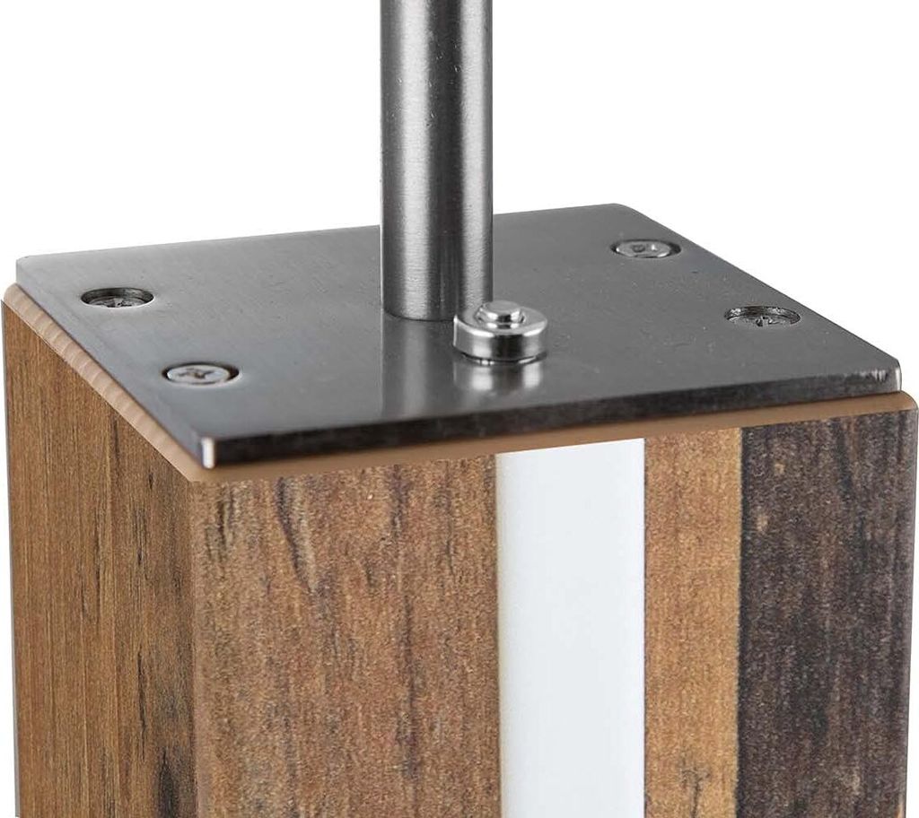 Nino Leuchten LED Stehleuchte FOREST Texas Oak, Graphit, Produktbild 4