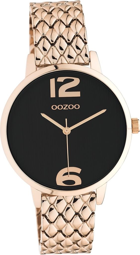 Oozoo Edelstahl Damen Uhr Analog Quarzuhr Armband rosegold Timepieces D2UOC11024
