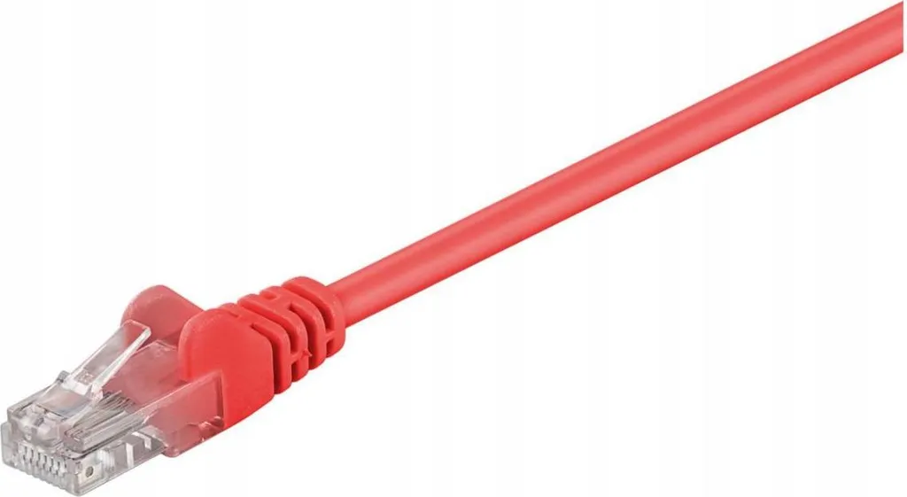 Microconnect Cat5e UTP 15m Cavo LAN Rosso per Gaming e Streaming 4K
