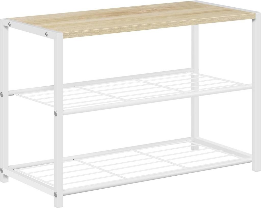 WOLTU Schuhregal mit 2 Ablagen, Schuhständer für ca. 6 Paar Produktbild 
